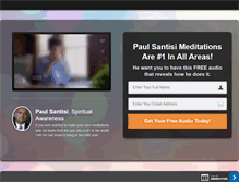 Tablet Screenshot of howtocreateameditation.com